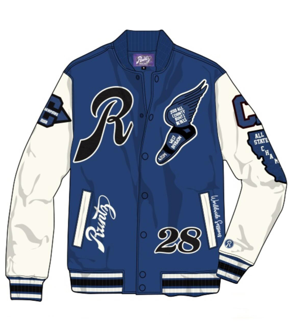 Men's Runtz Brand Varsity Lettermen's Bomber Jacket – Unleashed