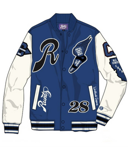 Men’s Runtz Brand Varsity Lettermen’s Bomber Jacket