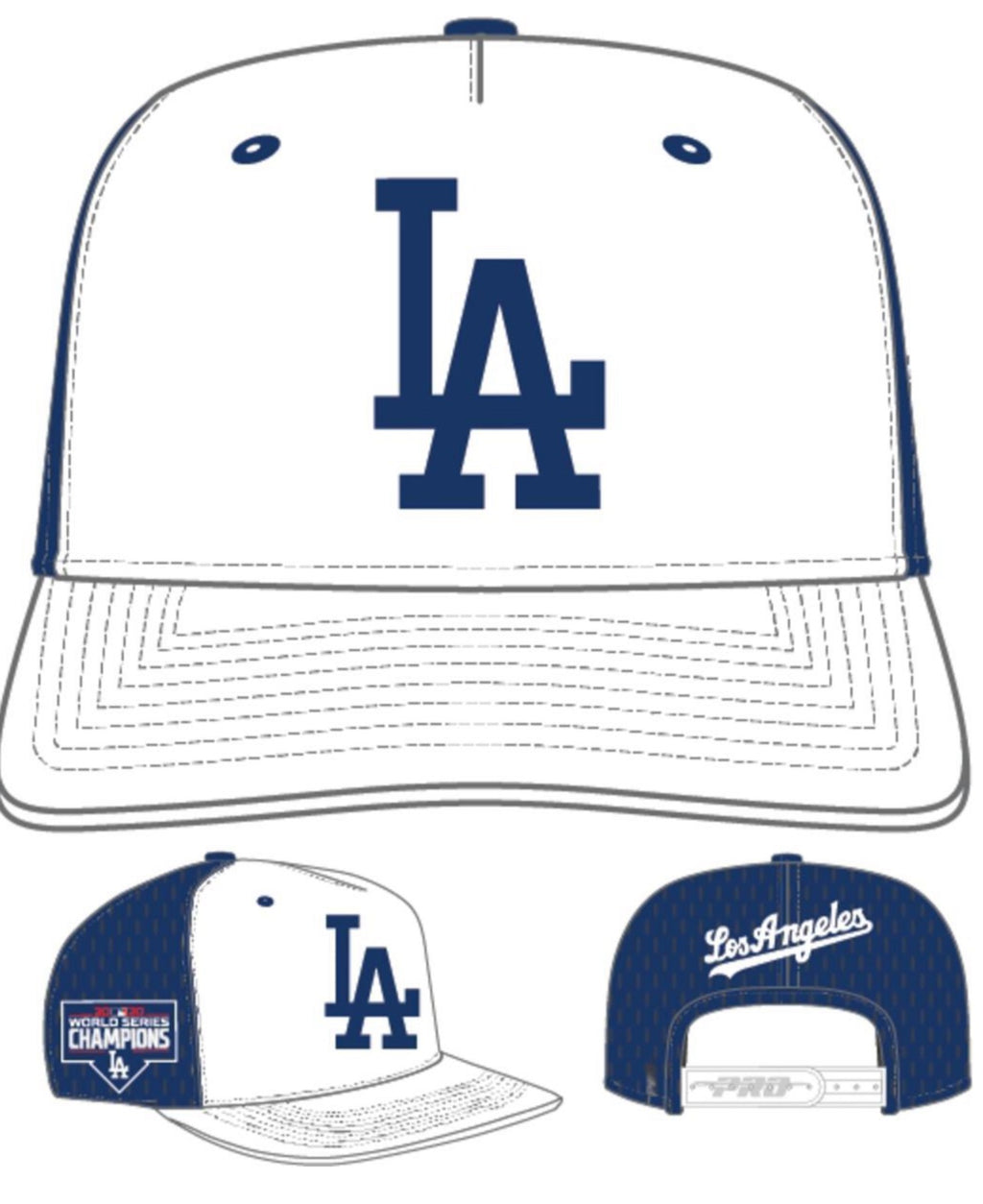 Pro Standard LA Dodgers SnapBack Hat