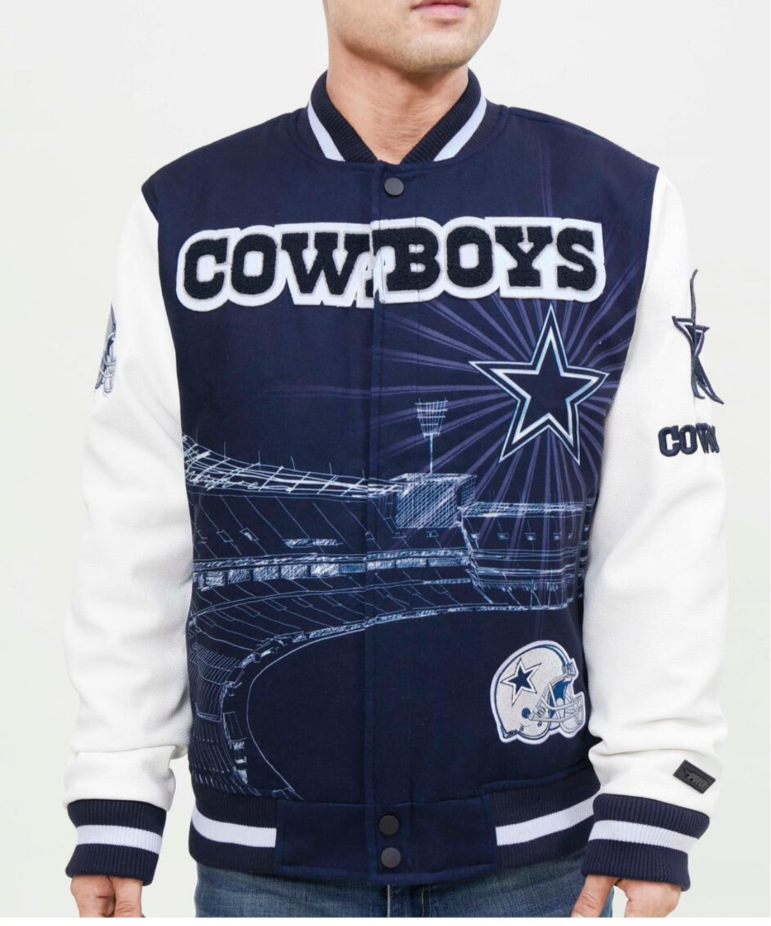 Dallas Cowboys Property Of Men's Fashion Jacket