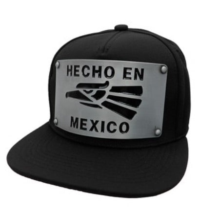 Men’s Silver Black Mexico Hat