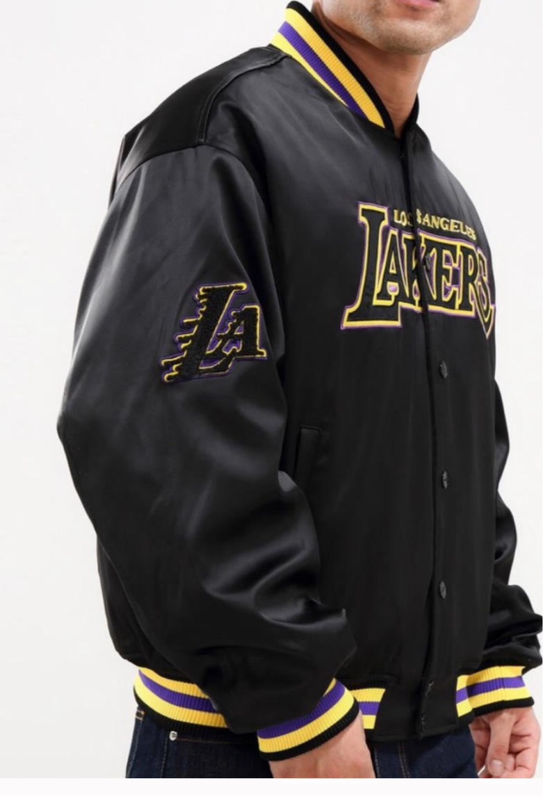 Pro Standard Men’s LA Lakers Bomber Jacket