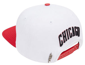 Pro Standard White Chicago Bulls Hat