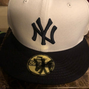 Brand New MLB New York Yankees New Era Hat White
