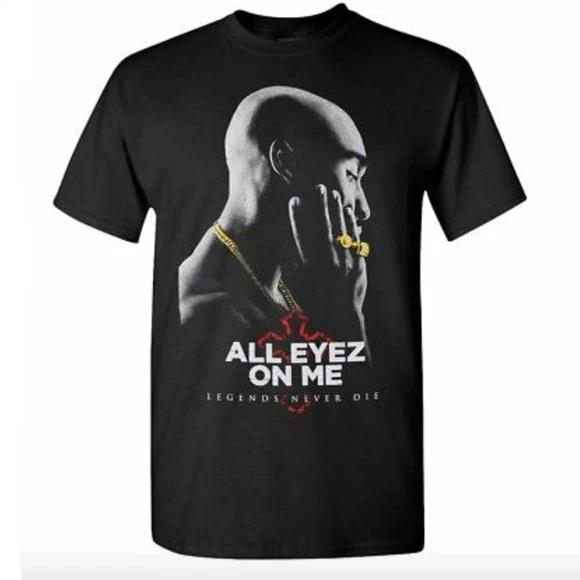 Men's Black Tupac Tee Shirt