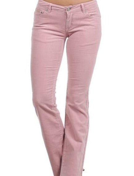 Watch LA Dusty Rose Pink Corduroy Pants Jeans Boot Cut
