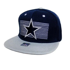 Navy blue gray Dallas fashion snapback cap hat